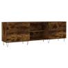 Stylish Smoked Oak TV Cabinet - 150x30x50 cm | HypoMarket