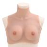 Silicone Breastplate Natural C Cup - Comfort & Realism