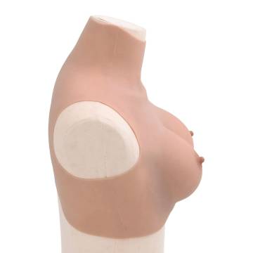 Silicone Breastplate Natural C Cup - Comfort & Realism