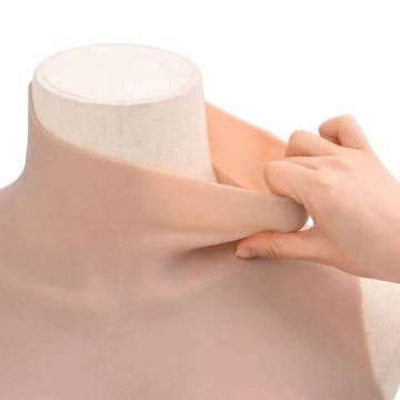 Silicone Breastplate Natural C Cup - Comfort & Realism