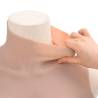 Silicone Breastplate Natural C Cup - Comfort & Realism