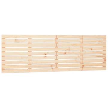 Elegant Solid Wood Wall Headboard - 166x3x63 cm