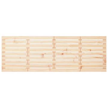 Elegant Solid Wood Wall Headboard - 166x3x63 cm