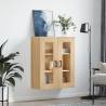 Wall Mounted Cabinet Sonoma Oak - Stylish Storage Solution