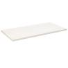  Table Top White 110x55x2.5 cm Solid Wood Pine Rectangular Colour white Size 110 x 55 x 2.5 cm Quantity in Package 1 