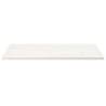 Table Top White 110x55 cm - Solid Pine Wood Elegance