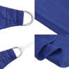 Sunshade Sail 3.6x3.6 m Blue - Durable UV Protection