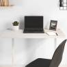 Desk Top White 80x40 cm - Solid Pine Wood for Versatile Use