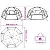 Party Tent Grey Waterproof - Outdoor Protection & Easy Setup