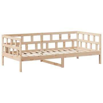  Day Bed with Roof without Mattress 80x200 cm Solid Wood