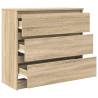 Sonoma Oak Sideboard - Stylish Storage Solution | HipoMarket