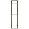 Olive Green Firewood Rack - 40x25x100 cm | Hipomarket