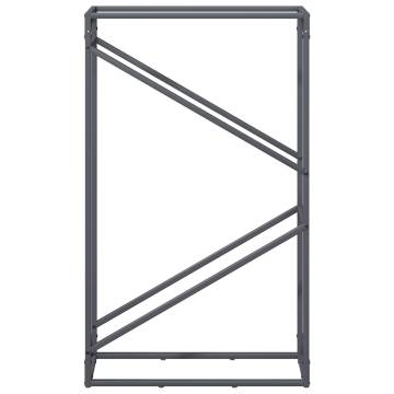 Firewood Rack Anthracite 60x25x100 cm - Durable Cold-Rolled Steel