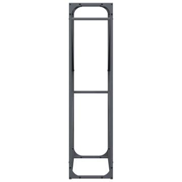 Firewood Rack Anthracite 60x25x100 cm - Durable Cold-Rolled Steel