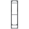 Firewood Rack Anthracite 60x25x100 cm - Durable Cold-Rolled Steel