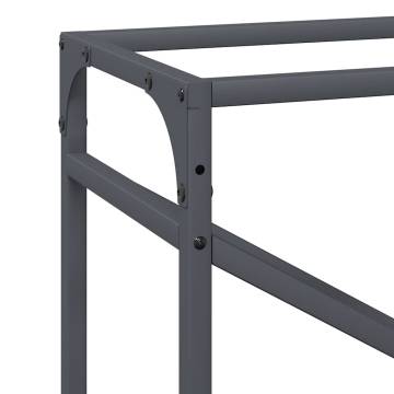 Firewood Rack Anthracite 60x25x100 cm - Durable Cold-Rolled Steel