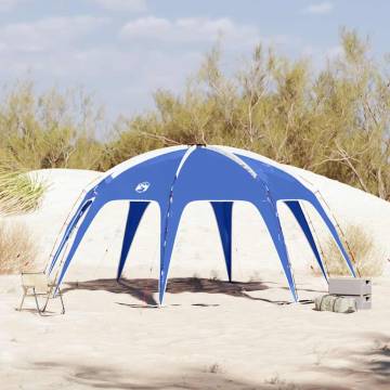 Party Tent Azure Blue Waterproof - Safe & Easy Setup