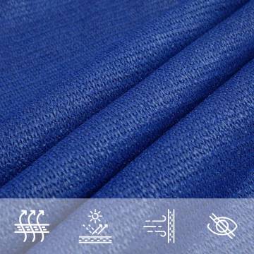 Sunshade Sail 160 gm² Triangular Blue 6x6x6 m - UV Protection