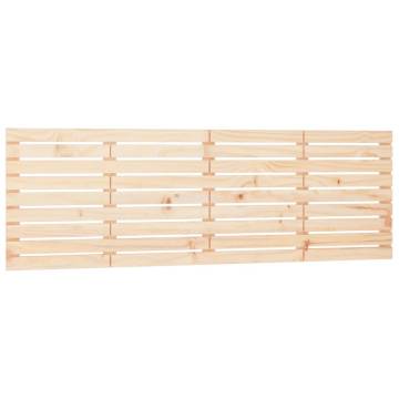 Elegant Solid Pine Wall Headboard | 206x3x63 cm | HipoMarket