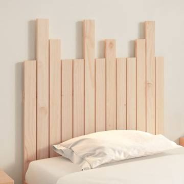 Elegant Wall Headboard - Solid Pine Wood - 82.5x3x80 cm