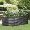  Garden Raised Bed Anthracite 212x140x68 cm Powder-coated Steel Colour anthracite Size 212 x 140 x 68 cm Quantity in Package 1 