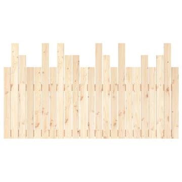 Elegant Solid Wood Pine Wall Headboard - 146.5x3x80 cm