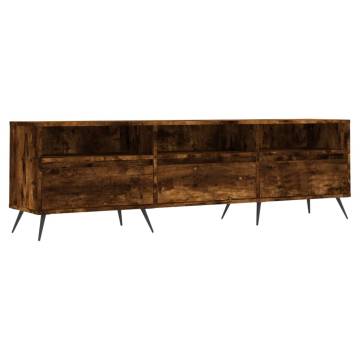 TV Cabinet Smoked Oak - Stylish & Practical Storage Solution