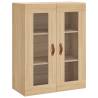 Stylish Wall Mounted Cabinets - Sonoma Oak | 2 pcs