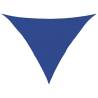 Triangular Blue Sunshade Sail 5x5x6 m - Durable HDPE