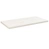  Table Top White 80x40x2.5 cm Solid Wood Pine Rectangular Colour white Size 80 x 40 x 2.5 cm Quantity in Package 1 