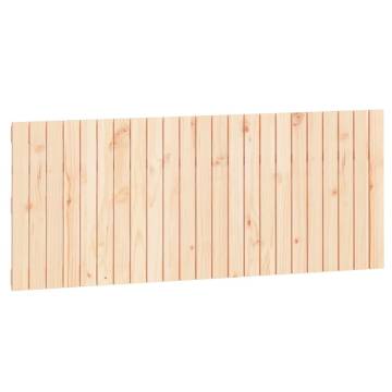 Elegant Solid Pine Wall Headboard - 147x3x60 cm