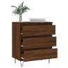 Stylish Brown Oak Sideboard - 60x35x70 cm | Hipo Market