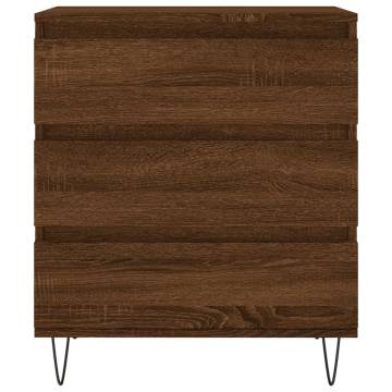 Stylish Brown Oak Sideboard - 60x35x70 cm | Hipo Market