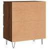 Stylish Brown Oak Sideboard - 60x35x70 cm | Hipo Market