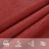 HDPE Sunshade Sail 5x5x6m Red - UV & Mould Resistant