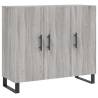 Modern Grey Sonoma Sideboard - 90x34x80 cm - HipoMarket