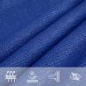 Triangular Blue Sunshade Sail 160 gm² - 5x5x5 m HDPE