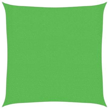 Sunshade Sail 160 gm² Light Green 2.5x2.5 m HDPE | HipoMarket