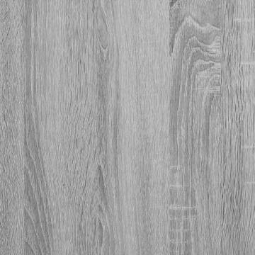 Sideboard Grey Sonoma 80x35x76 cm | Durable Engineered Wood