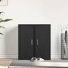 Shoe Cabinets 2 pcs Black Oak - Stylish Storage Solution