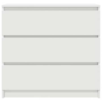 Stylish White Sideboard 80x35x76 cm | Hipomarket