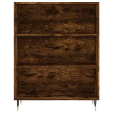 Highboard Smoked Oak - Stylish Storage Solution | HipoMarket