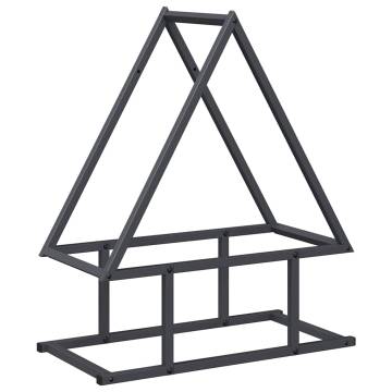  Firewood Rack Anthracite 50x25x60 cm Cold-rolled steel