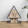  Firewood Rack Anthracite 50x25x60 cm Cold-rolled steel