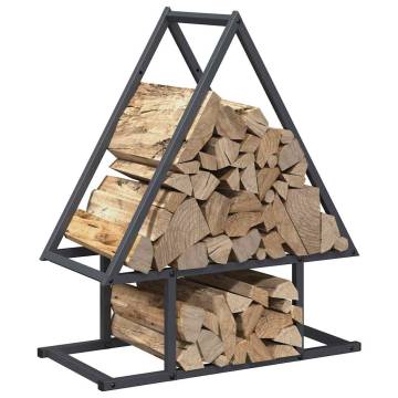  Firewood Rack Anthracite 50x25x60 cm Cold-rolled steel