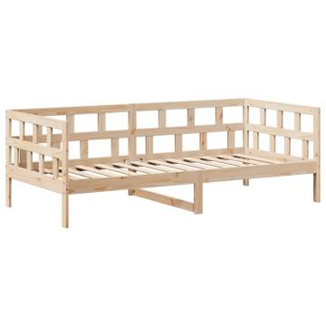 Wooden Day Bed Set with Roof 80x200 cm - Modern & Versatile