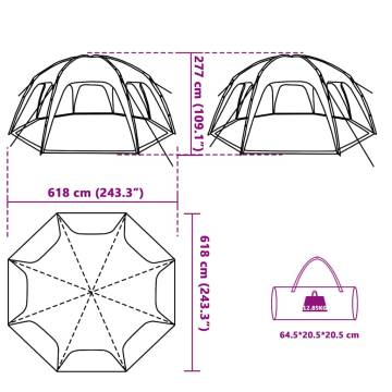 Party Tent Sea Green Waterproof - Easy Setup & Portable