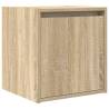  Wall-Mounted Bedside Cabinets 2 pcs Sonoma Oak 38x34x40 cm