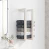  Towel Rack White 23x18x60 cm Solid Wood Pine Colour white Size 23 x 18 x 60 cm 