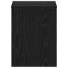 Bedside Cabinets 2 pcs Black Oak | Stylish Storage Solution